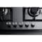 Summit 34" Wide 5-Burner Gas Cooktop In Stainless Steel GCJ536SS - alternate 10
